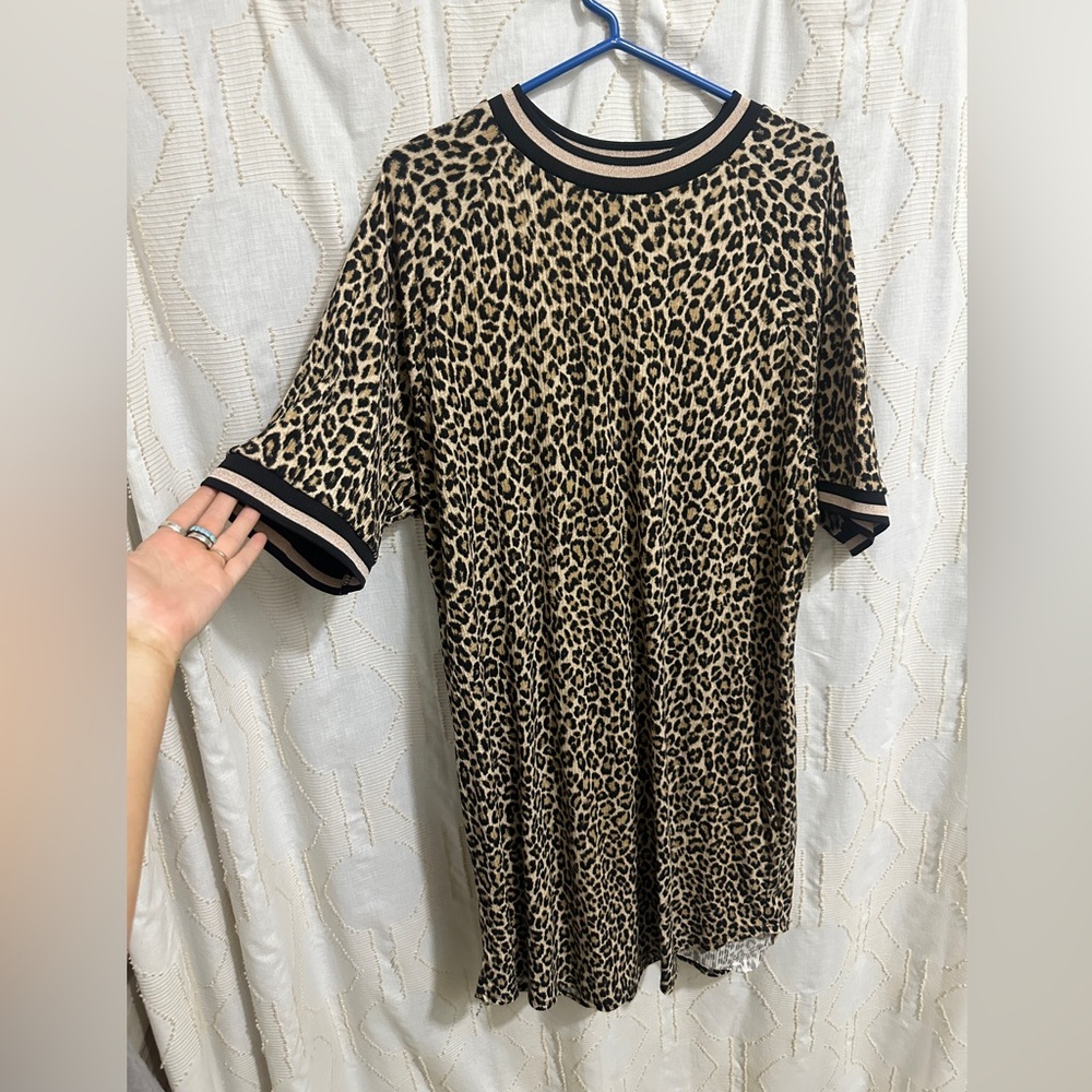 DRESSED IN LALA Leopard Dress